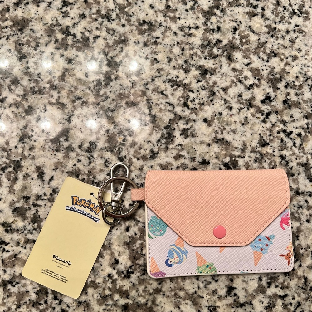 Loungefly Pokémon Ice Cream Card Holder Wallet